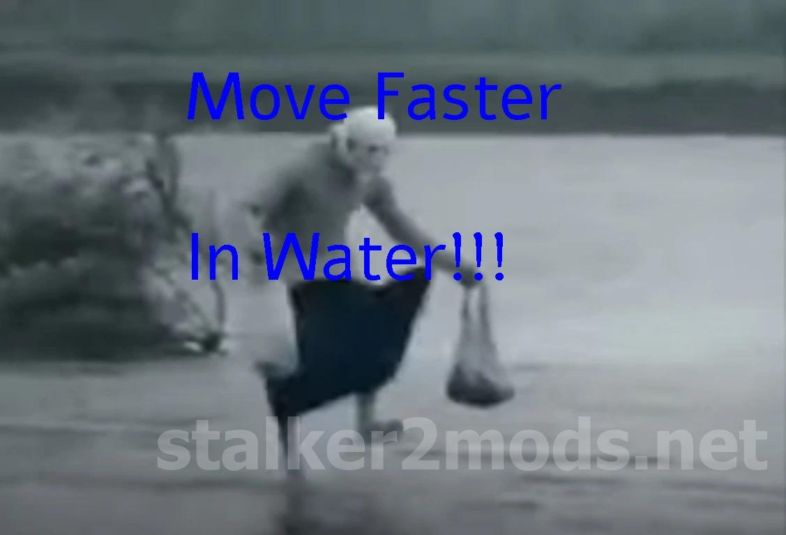 Faster Movement in Water